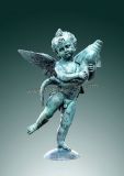 Bronze Angel Sculpture (TPLS-014)
