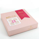 Taiwor Cardboard Paper Packaging Pink Paper Wedding Cake Box