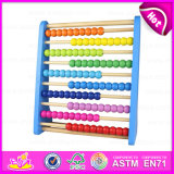 2015 Mutifunctional Kids Wooden Abacus Toy, Colorful Wooden Toy Abacus Rackabacus Counting Frame Beads Wooden Calculator W12A010