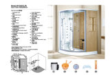 2015 Popolar Design Deluxe Wooden Sauna Room Shower Room (D527)