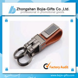 High Quality Metal Key Chain with Leather (BG-KE420)