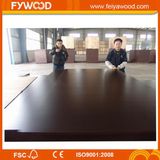 Construction Usage Outdoor Brown Color Film Faced Plywood