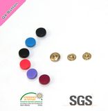 Plastic Cap Colored No Sew Snap Fasteners