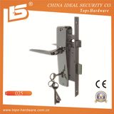 Aluminum Handle Iron Plate Mortise Lockset (025)