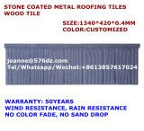 Stone Coated Metal Roofing Tiles Wood Tile