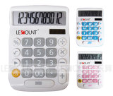 8 Digits ABS Dual Power Large Key Desktop Calculator (LC201-8D)
