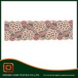 Water Soluble Chemical Lace Appliqued Floral Lace