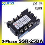 Three Phase Solid Relay 25A SSR with CE Approval