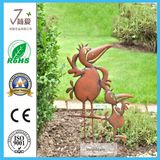 Garden Metal Duck Statue Yard Art Iron Figurine