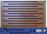 Fireproof Decorative Grooved Wooden Acoustic Panel
