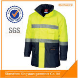Star Sg High Visibility Motorway Jacket, Winter Jacket Safety Reflective