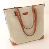 Handbag Bag Made of Jute Cotton