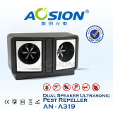 Dual Speaker Frequency Conversion Ultrasonic Pest Repeller
