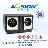 Dual Speaker Frequency Conversion Ultrasonic Pest Repeller