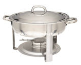 Commercial Round Chaffy Dish for Keeping Food Warm (GRT-ZC804-1)