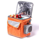 12V DC Mini Portable Mobile Car Fridge Refrigerator Thermoelectric Semiconductor Beverage Cooler and Warmer Freezer 6L-Orange