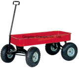 Kids Wagon Garden Tool Cart, Garden Wagon Cart, Four Wheel Folding Cart (TC1800)