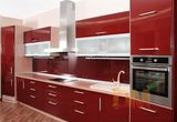 MDF Lacquer Customizable Kitchen Cabinet