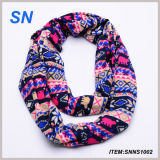 Factory Price Woman's Colorful Acrylic Infinity Scarf