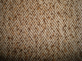 Wool Blenchd Fancy Loop Yarn Dyed Herringbone Fabric