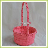 Bamboo Easter Basket with Handle