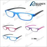 Fashion Colorful Plastic Injection Reading Eyewear with Rubber Finishing (RP93274)