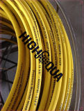 Yellow Pressure Washer Hose, Yellow Hydraulic Hose, Steel Wire Braided High Pressure Rubber Hose