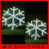 Cold White Holiday Decoration LED Rope Snowflake Light