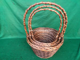 Willow Wicker Basket Set (WBS041)