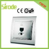 Silver Color Electrical Switch Socket Telephone Socket