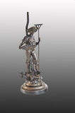 French Bronze Sculpture 3109t (can be used as lamp base)