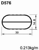 Aluminum Profile for Clothes Cabinet D567