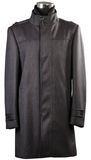 Men's T/R Fabric Long Coat