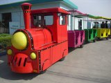 Low Price Fwulong Amusement Park Dudu Tour Train Electric Trackless Train for Kids and Adult