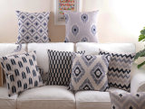 Geometry Transfer Printed Cushion Fashion Decorative Cushion (SPL-455)