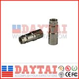 CE/RoHS Certification CATV Rg11 Crimp Connector