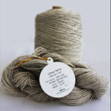 100% Natural Linen / Undyed Hand Knitting Yarn / Weaving Yarn