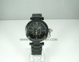 Fashion Ceramic Quartz Movement Wrist Watch (66076G)