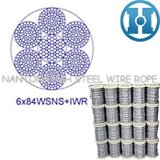 Point Line Contacted Steel Wire Rope (6X84WSNS+IWR)