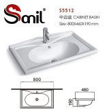 Vitreous China Manufacturer Durable Kitchen Sink (S5512)