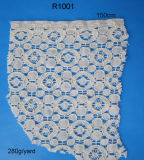 Simple Design Lace Fabric (R1001)