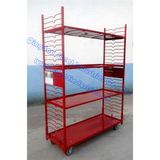 Tc2157, Danish Trolley, Storage Cart, Transportation Trolley, Folding Cart, Nursery Trolley, Garden Trolley, Tool Cart