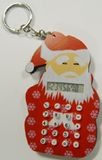 EVA Santa Claus Shape Calculator with Keychain (K-050