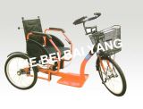 (D-93) Foldable Push-Pull Type Tricycles