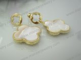 Jewelry Promotion Gifts for Gold Plat Resinous Jewelry Earrings for Girls