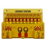 Safety Loto Lockout Station with Cover