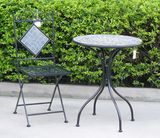 Iron Mosaic Garden Table (PL08-5556)