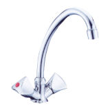 Double Handle Wash Basin Faucet