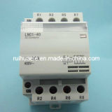 Household DIN Rail AC Contactor Lnc1-40
