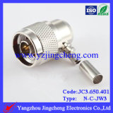 N Male Connector Right Angle for Rg58 Cable